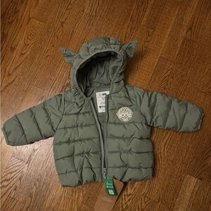GAP Star Wars Baby Jacket in Olive